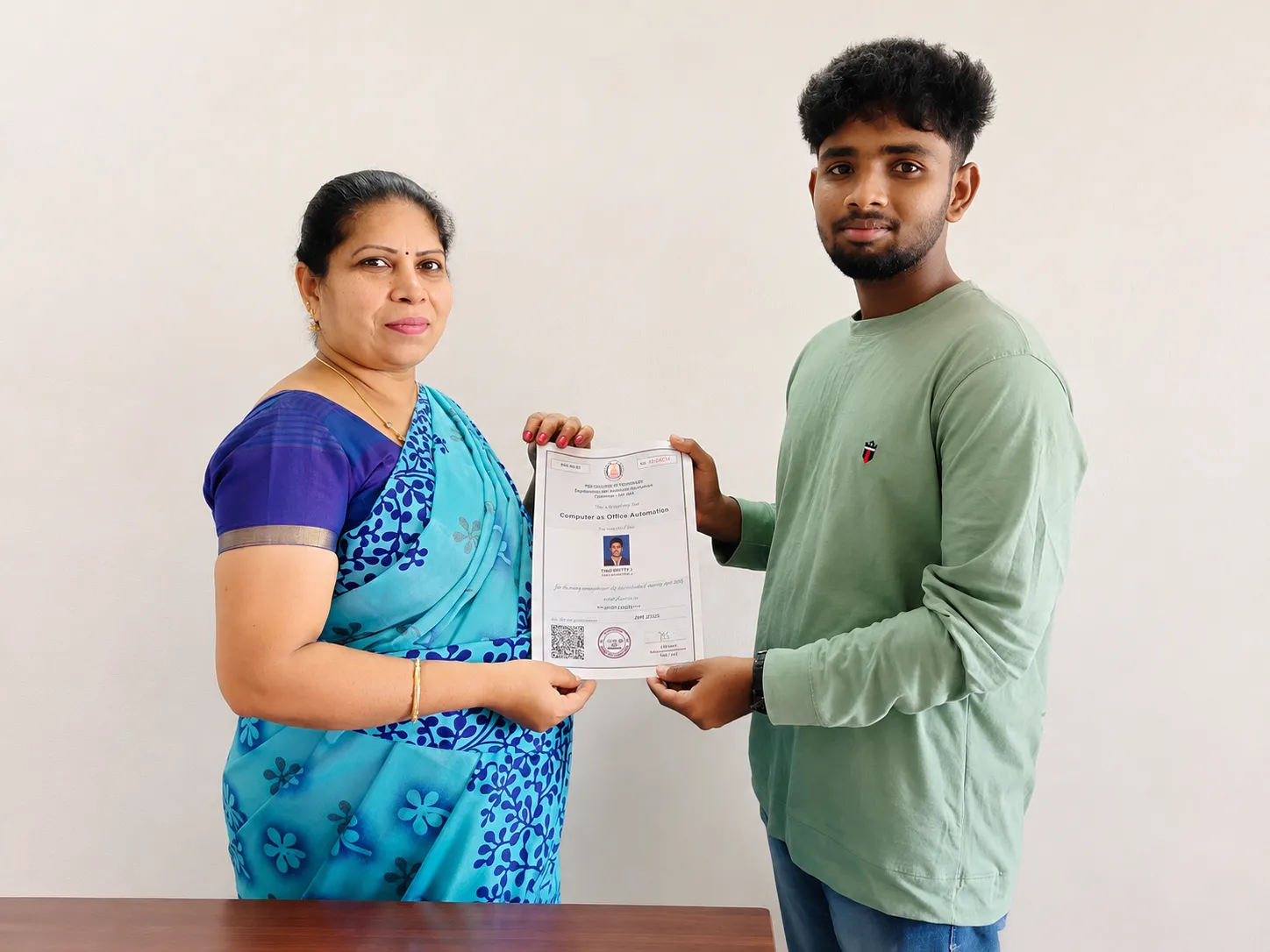 Certificate distribution